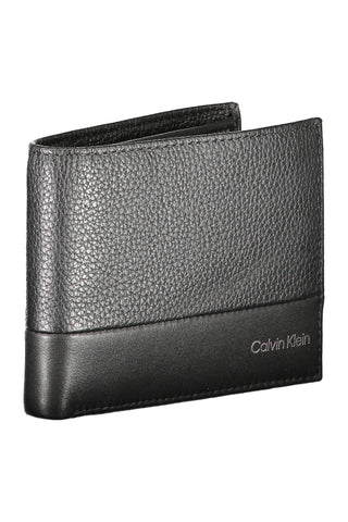 Sleek Black Leather Wallet With Rfid Block