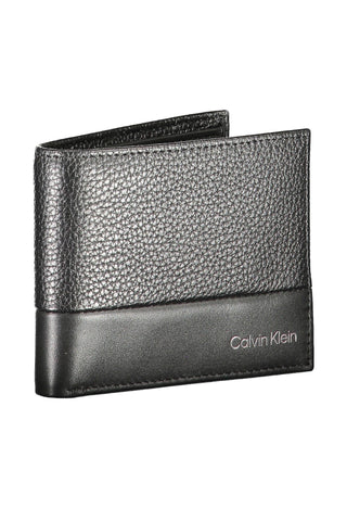 Sleek Black Leather Rfid Wallet