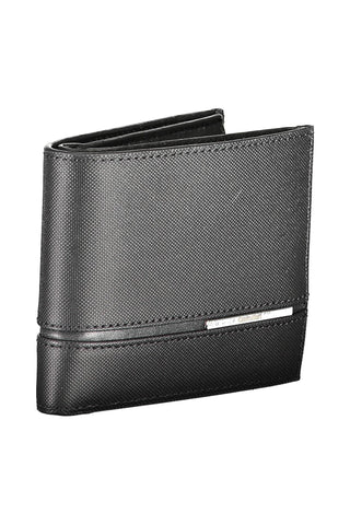 Elegant Black Leather Rfid Wallet
