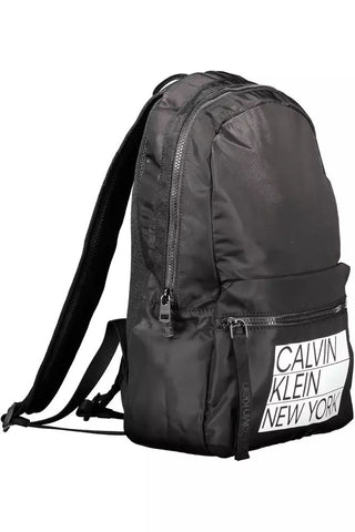 Elegant Black Backpack With Laptop Compartment