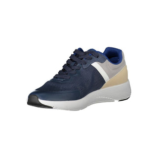 Blue Polyester Sneaker