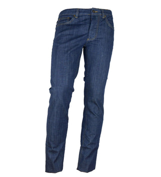 Cavalli Class Clothing Blue / IT48 | M Elegant Dark Blue Denim Essentials