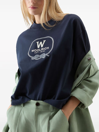 Woolrich T-shirts And Polos Blue