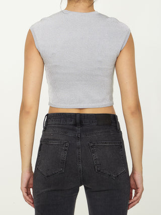 Lurex Crop Top