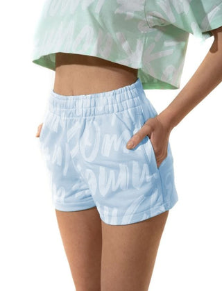 Comme Des Fuckdown Clothing Light Blue / M Elevate Your Summer Style with Chic Light Blue Cotton Shorts