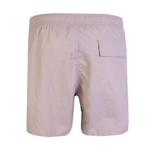 Chic Beige Swim Shorts For Fashion-forward Men