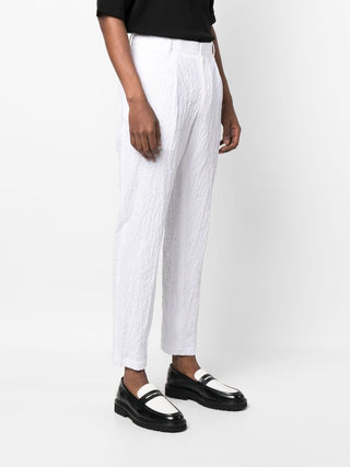 Emporio Armani Trousers White