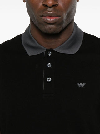 Emporio Armani T-shirts And Polos Black