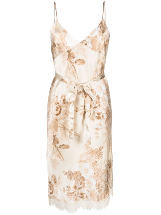 Gold Hawk Dresses Beige