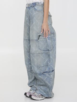 Cargo Bal Diagonal Allover Pants