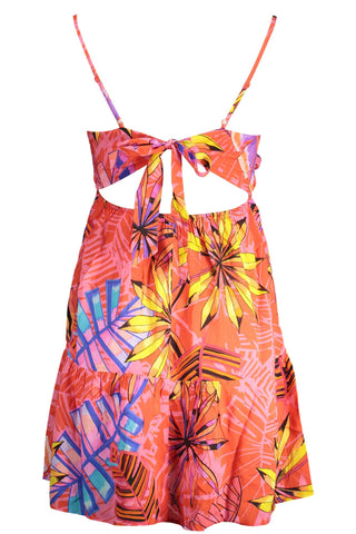 Radiant Pink Summer Dress With Delicate Details