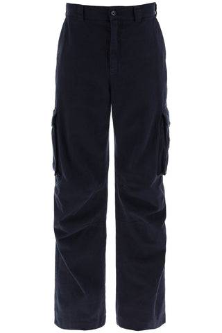 Dolce & Gabbana Clothing cargo pants with logo plaque