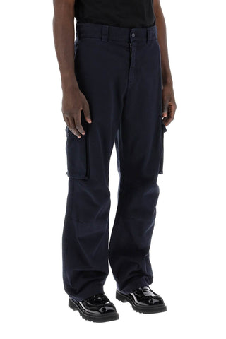 Dolce & Gabbana Clothing cargo pants with logo plaque