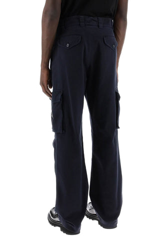 Dolce & Gabbana Clothing cargo pants with logo plaque