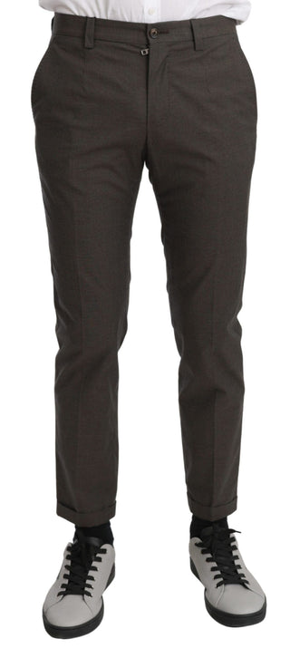 Dolce & Gabbana Clothing Elegant Brown Casual Pants