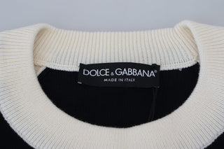 Dolce & Gabbana Clothing Multicolor / IT44 | XS / Material: 100% Virgin Wool Multicolor Virgin Wool Pullover Sweater