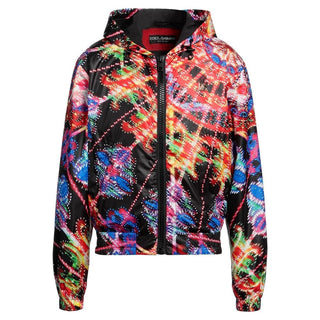 Dolce & Gabbana Clothing Multicolor / IT44 | XS Multicolor Nylon Jacket