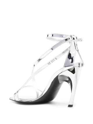 Alexander Mcqueen Sandals Silver