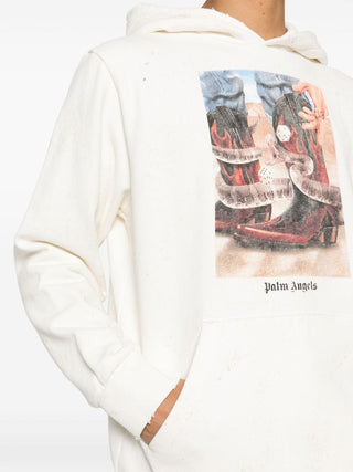 Palm Angels Sweaters White