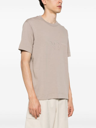 Emporio Armani T-shirts And Polos Dove Grey