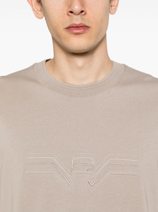 Emporio Armani T-shirts And Polos Dove Grey