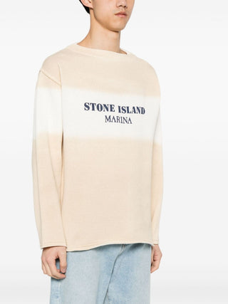 Stone Island Sweaters Beige