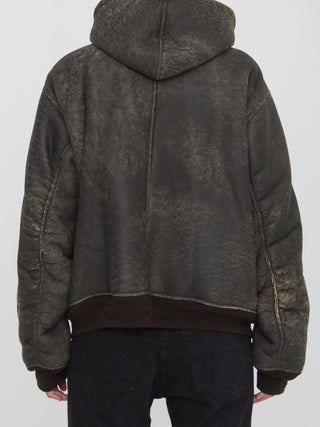 Hoodie Shearling Jacket