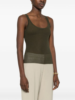 Max Mara Top Green