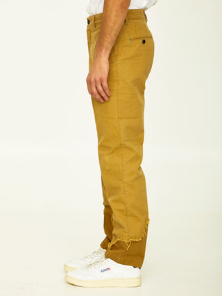 Camel Cotton Trousers