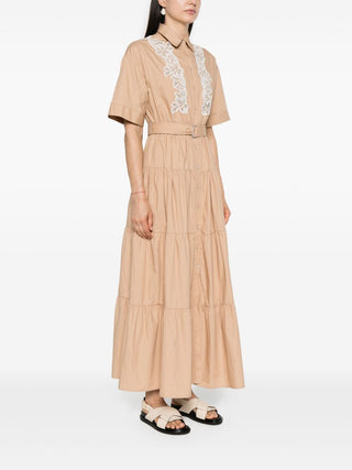 Ermanno Firenze Dresses Beige