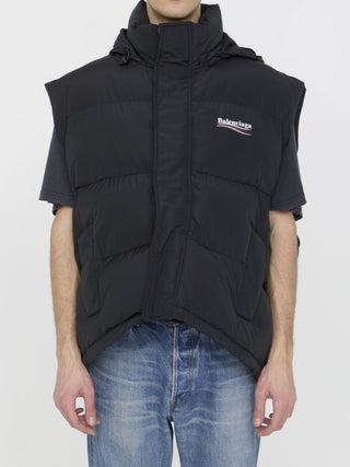 Puffer Cocoon Vest