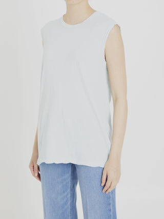 Cotton Sleeveless T-shirt