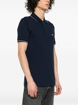 Emporio Armani T-shirts And Polos Blue