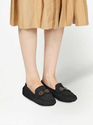 Ferragamo Flat Shoes Black