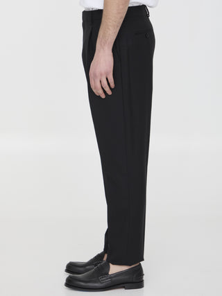 Cotton Blend Trousers