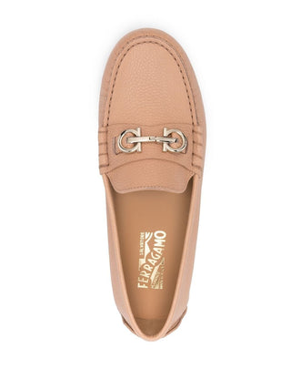 Ferragamo Flat Shoes Powder