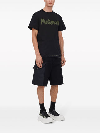 Alexander Mcqueen T-shirts And Polos Black