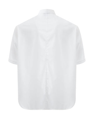 Emporio Armani Clothing White / XL White Printed Shortsleeves Shirt