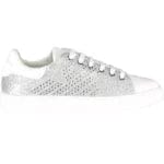 Emporio Armani Shoes Silver / EU35/US5 Silver Lure Sports Sneakers with Contrasting Details