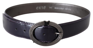 Exte Accessories Purple / 85 cm / 34 Inches / Material: 100% WX Elegant Purple Leather Waist Belt