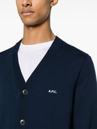 A.p.c. Sweaters Blue