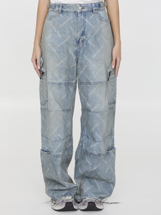 Cargo Bal Diagonal Allover Pants