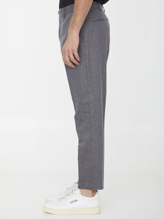 Grey Wool Trousers