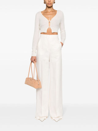 Max Mara Trousers White