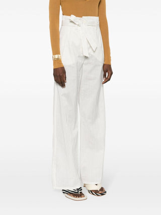 Max Mara Trousers White