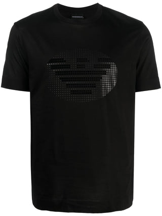 Emporio Armani T-shirts And Polos Black