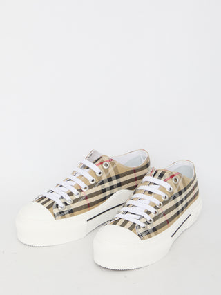 Low Top Check Sneakers