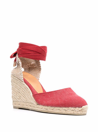 Castaner Flat Shoes Red