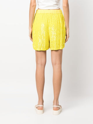 Parosh Shorts Yellow