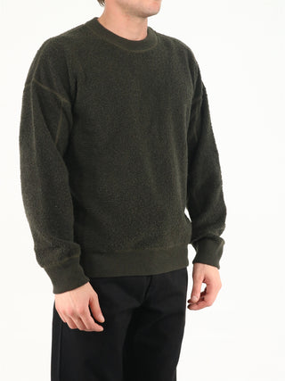 Military Green Reversible Sweater